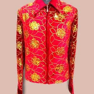 divikra Western Rodeo, Showmanship, Horsemanship, Pleasure Show Women's Jacket